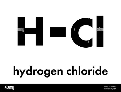 El Cloruro De Hidr Geno Hcl Mol Cula Estructura Qu Mica Altamente