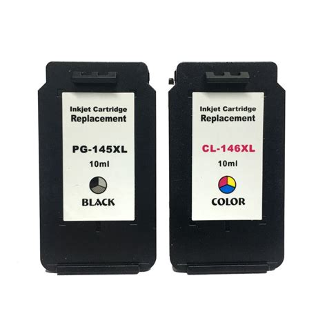 Kit Combo Pack Canon PG 145 Preto CL 146 Color Submarino