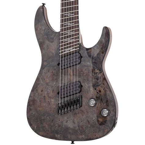 Schecter Omen Elite-7 Charcoal – Motor City Guitar