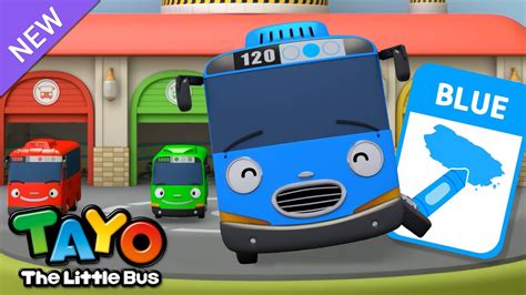 Learn Colors with Tayo Bus and friends | Tayo Color Song | Vehicles for ...