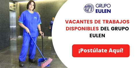 Bolsa De Trabajo Del Grupo Eulen Vacantes Del