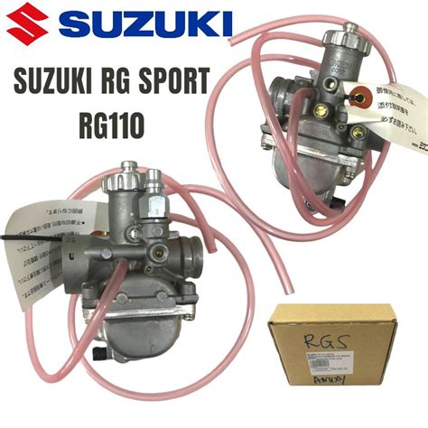 SUZUKI RG SPORT RG110 RGS STD CARBURETOR ORIGINAL MIKUNI JAPAN Shopee