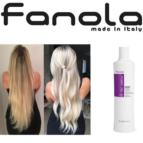 Fanola No Yellow Shampoo Ml Jules Hair Beauty Supplies