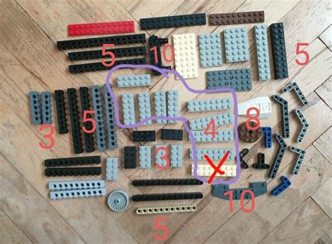 Лего деталі Lego шины, колеса, детали, рули, винты, пластины: 4 грн ...