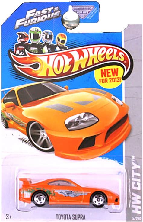 Hot Wheels Toyota Supra Hw The S Ages And Up By Small Clap Green Amazon In Toys Games