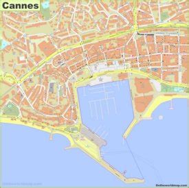 cannes maps france discover cannes detailed maps