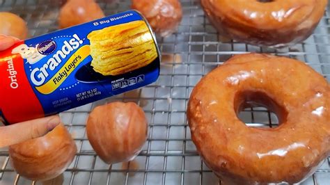 Canned Biscuit Donuts Easy How To Make Donuts At Home Quick Youtube