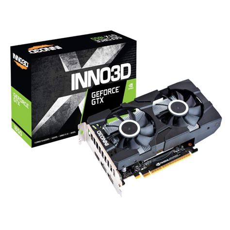 Placa de Vídeo Inno3D GeForce GTX 1650 Twin X2 OC, 4GB GDDR6, 128Bit ...