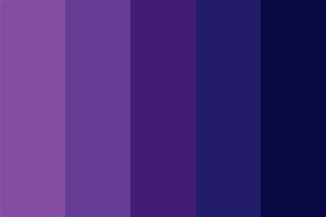 purple and blue day Color Palette