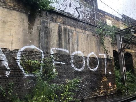 The Story Behind 10 Foot Graffiti Appearing All Over South And East