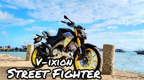 Modifikasi Vixion Naked Street Fighter YouTube