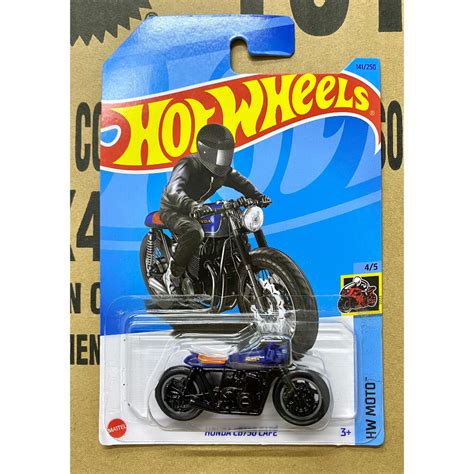 Genuine Hot Wheels HONDA CB750 Cafe Racing Motorcycle Model Shopee Singapore