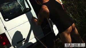 Busty Ponytailed Blonde Teen Hitchhike Traveler Gets Bou XXX Dessert