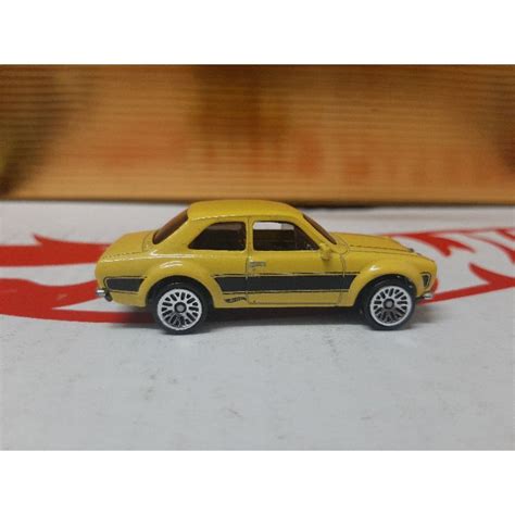 Hot Wheels 70 Ford Escort RS1600 Yellow From Multipack HTF Shopee Malaysia