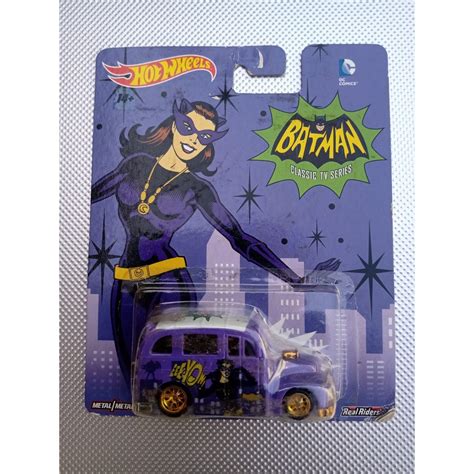 Hot Wheels Mulher Gato Batman Classic Tv School Buster Shopee Brasil