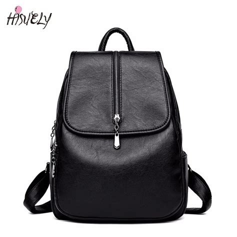 Neue Frauen Rucksack Hohe Qualität Freizeit Rucksack PU Leder Mochila