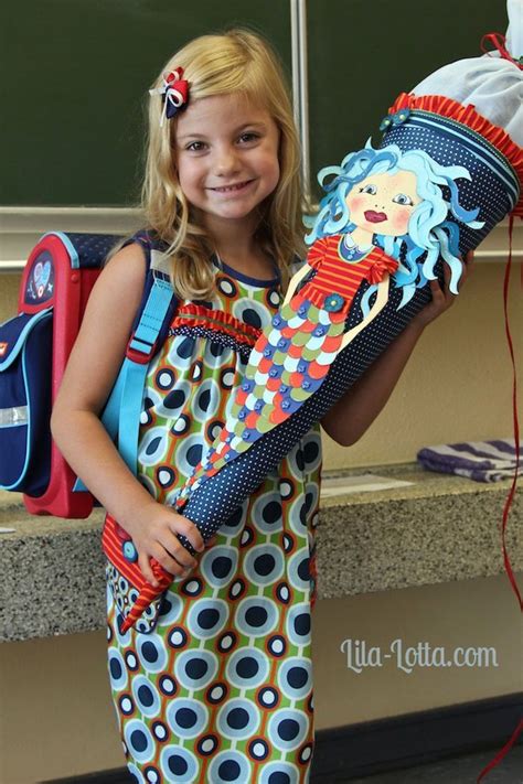 Leni´s erster Schultag ! Emotionen inklusive ... ~ Lila-Lotta ...