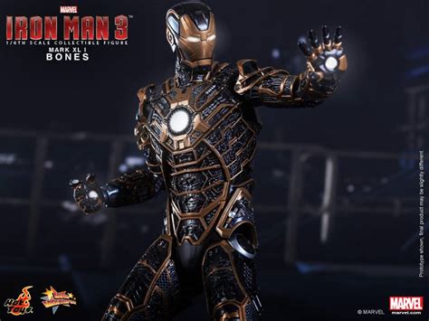 Hot Toys Iron Man Bones Mark Xli Collectible Figure Geektyrant