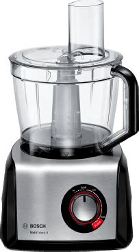 MC812M865 Food processor MultiTalent 8 1250 W Black, Brushed stainless ...
