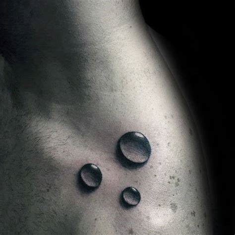 30 Water Drop Tattoo Designs For Men - Liquid Ink Ideas