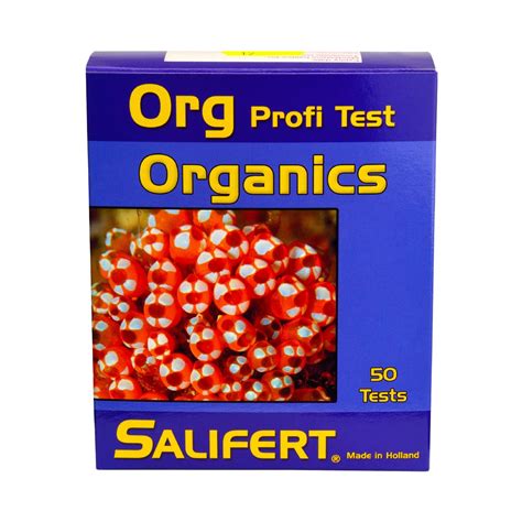 Salifert Profi Test Organics (Org) - Meerwasseraquaristik Bartelt