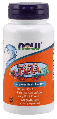 ДОКОЗАГЕКСАЕНОВАЯ КИСЛОТА NOW FOODS (DHA): состав, показания и ...