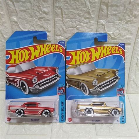 Hot Wheels 57 Chevy Shopee Malaysia