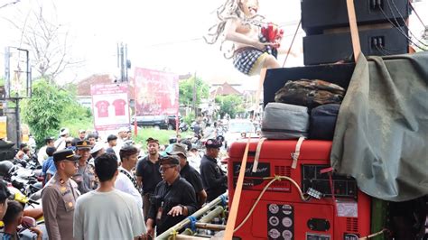 Sound System Horeg Didatangkan Dari Jawa Untuk Pengarakan Ogoh Ogoh Di