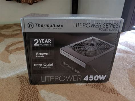 Psu Thermaltake Lite 450w Computers And Tech Parts And Accessories Computer Parts On Carousell