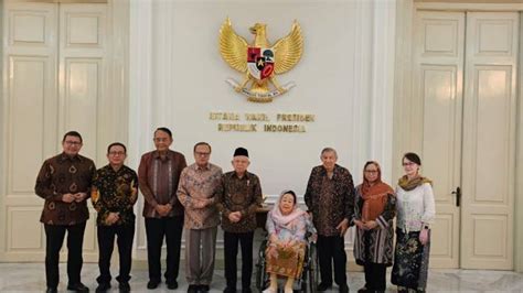 Sejumlah Tokoh Nasional Temui Ma Ruf Amin Dari Shinta Nuriyah Hingga