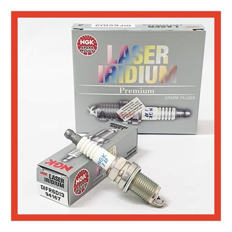 ORIGINAL NGK LASER IRIDIUM SPARK PLUG DIFR6D13 HONDA CITY T9A BR-V CR-Z ...
