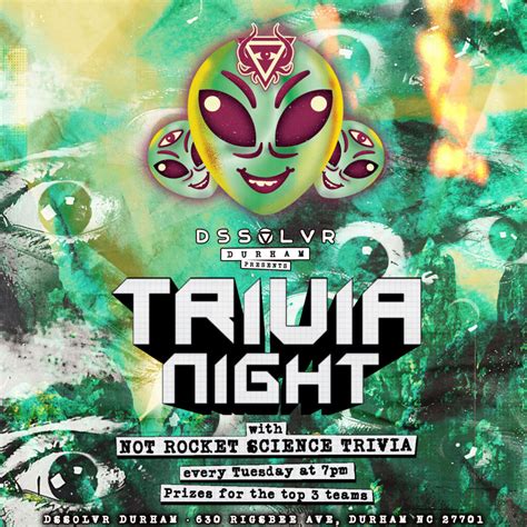 Trivia Night With Not Rocket Science Trivia Downtown Durham Inc