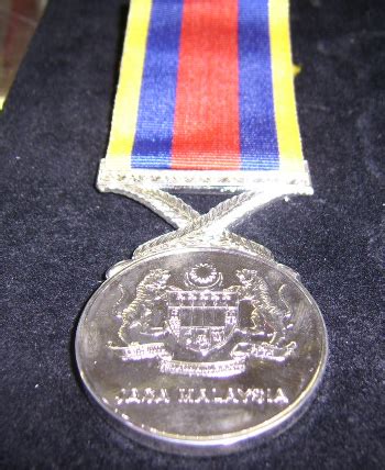 Pingat Jasa Malaysia Medal - Elliott Military