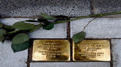 Der S Den Erh Lt Den Ersten Stolperstein