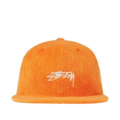 Stussy Terry Cloth Cap Orange End Ie