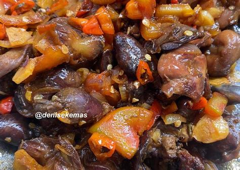 Resep Ati Ampela Oseng Kecap Oleh Denise Cookpad