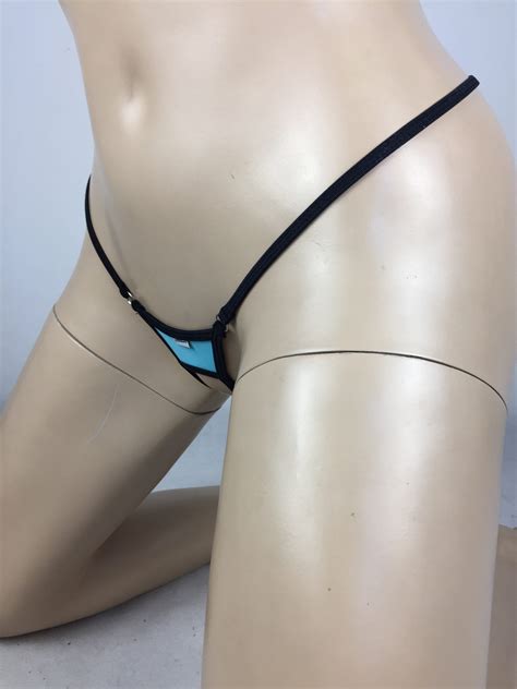 Sexy Hot Mini Micro Shbikini Extreme Open Crotch Etsy