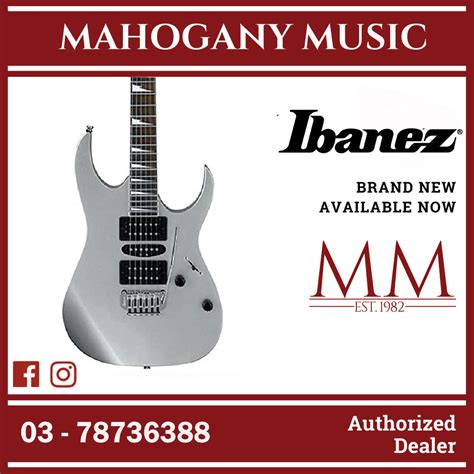 Ibanez GRG170DX-SV RG GIO Series Electric Guitar, Silver – Mahogany Music
