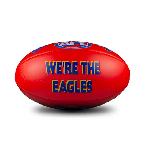 Afl Team Leather Ball West Coast Eagles