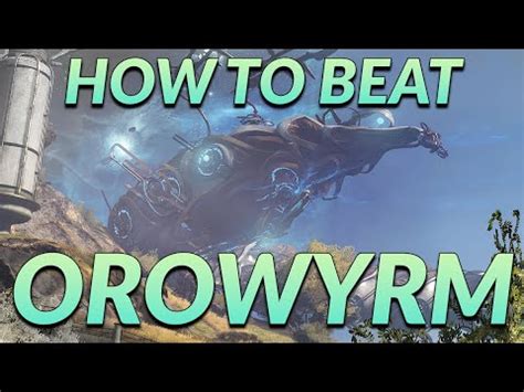 How To Beat The Orowyrm Boss Fight In Warframe The Duviri Paradox