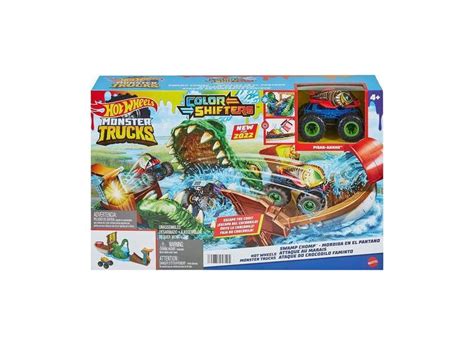 Pista Hot Wheels Color Ataque Do Crocodilo Faminto Mattel Hgv Em Promo O No Buscap