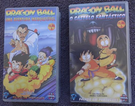 Coleção Cassetes VHS Dragon Ball Portimão OLX Portugal