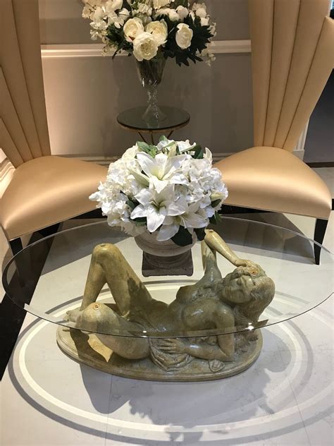 Lying Naked Woman Coffee Table Marble Effect Etsy Hong Kong