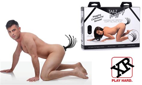XR Brands Shipping TAILZ Puppy Tail Anal Plug StorErotica Magazine