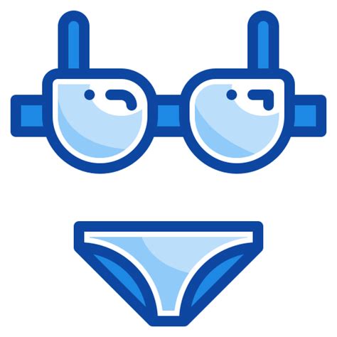 Bikini Generic Blue Icon