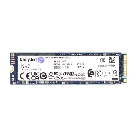 1TB Kingston NVMe NV2 1000G Protectli