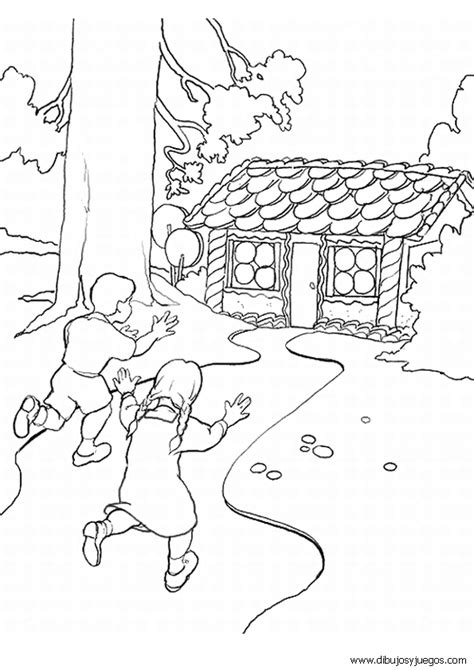 Hansel Y Gretel Personajes Para Colorear Imagui