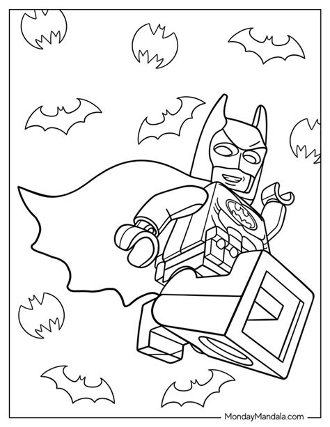 30 Lego Batman Coloring Pages Free Pdf Printables