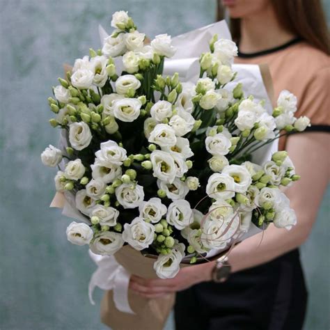 Эустома букет купить | Доставка цветов Москва | Интернет магазин ...