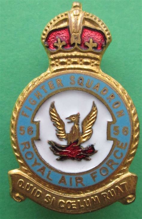 Royal Air Force 56 Fighter Squadron Badge